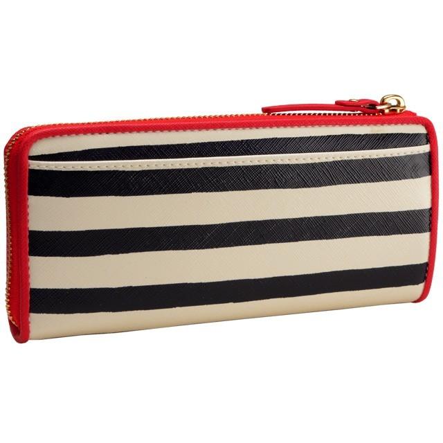 KATE SPADE ケイトスペード 長財布 PWRU4704 リボン ボーダー kate spade NEW YORK（ケイト・スペード ニューヨーク） ケイト