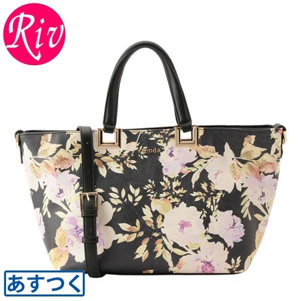 リエンダ rienda ショルダーバッグ 2way 花柄 r03278102-bk｜riverall-men