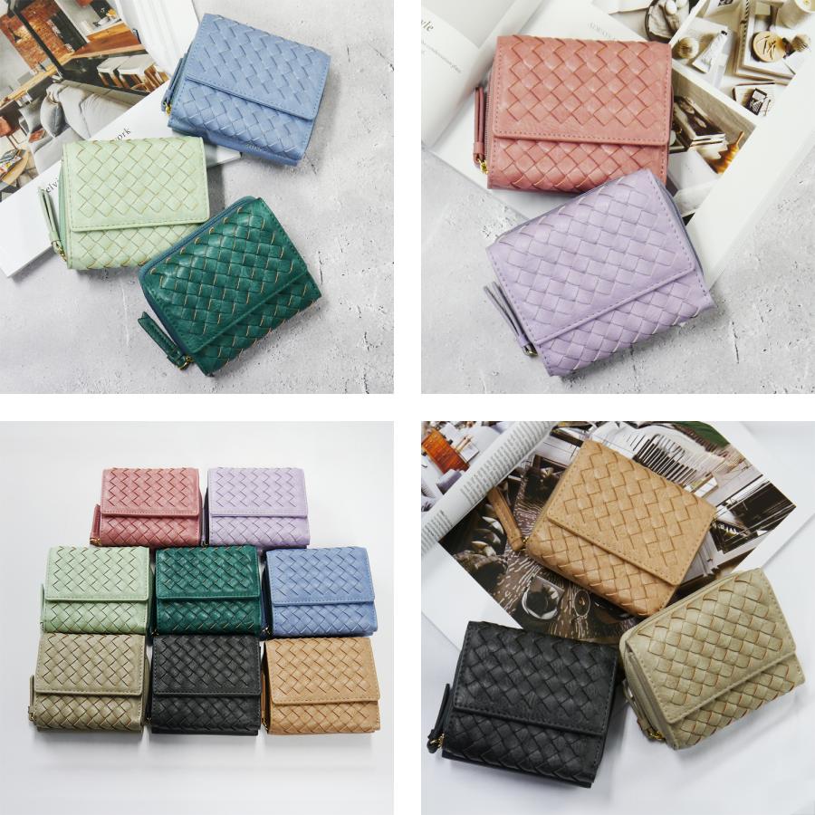 RINRE（リンレ） 財布 レディース ミニ財布 コンパクト 二つ折り