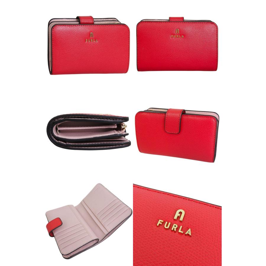 FURLA（フルラ） 財布 レディース 二つ折り 折財布 レザー カメリア