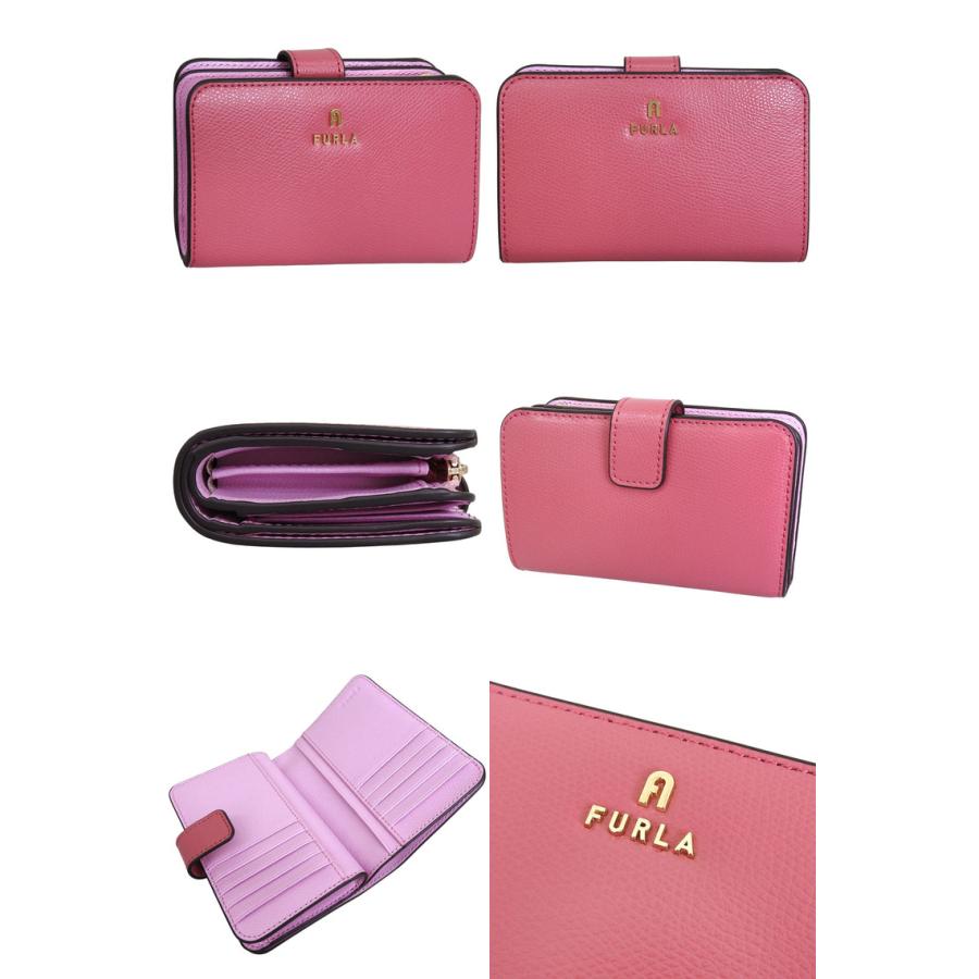 FURLA（フルラ） 財布 レディース 二つ折り 折財布 レザー カメリア