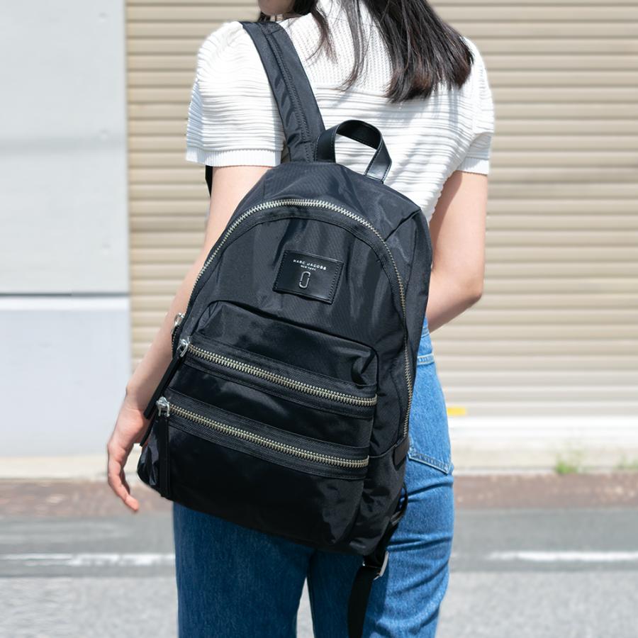 【美品】大人気MARC JACOBS バックパック リュックサック 軽量ブラック MARC JACOBS（マーク・ジェイコブス） バッグ バックパック リュック