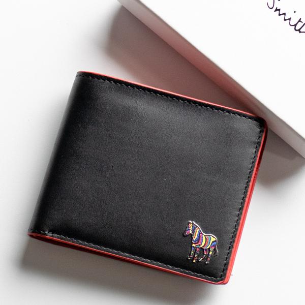 Paul Smith ポールスミス 財布 二つ折り メンズ 折財布 レザー Paul Smith ポールスミス 財布 二つ折り メンズ 折財布 レザー