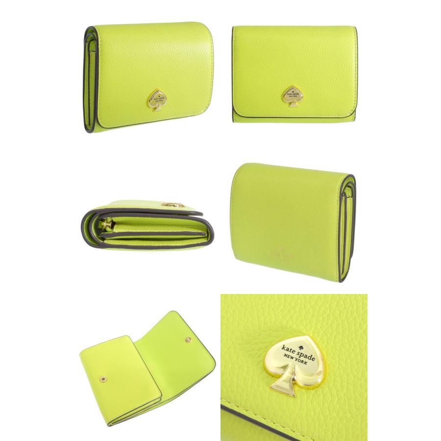 【ほぼ未使用】 kate spade new yorkスイカ 二つ折りミニ財布 ケイトスペードニューヨーク kate spade new york ケイトスペード 二