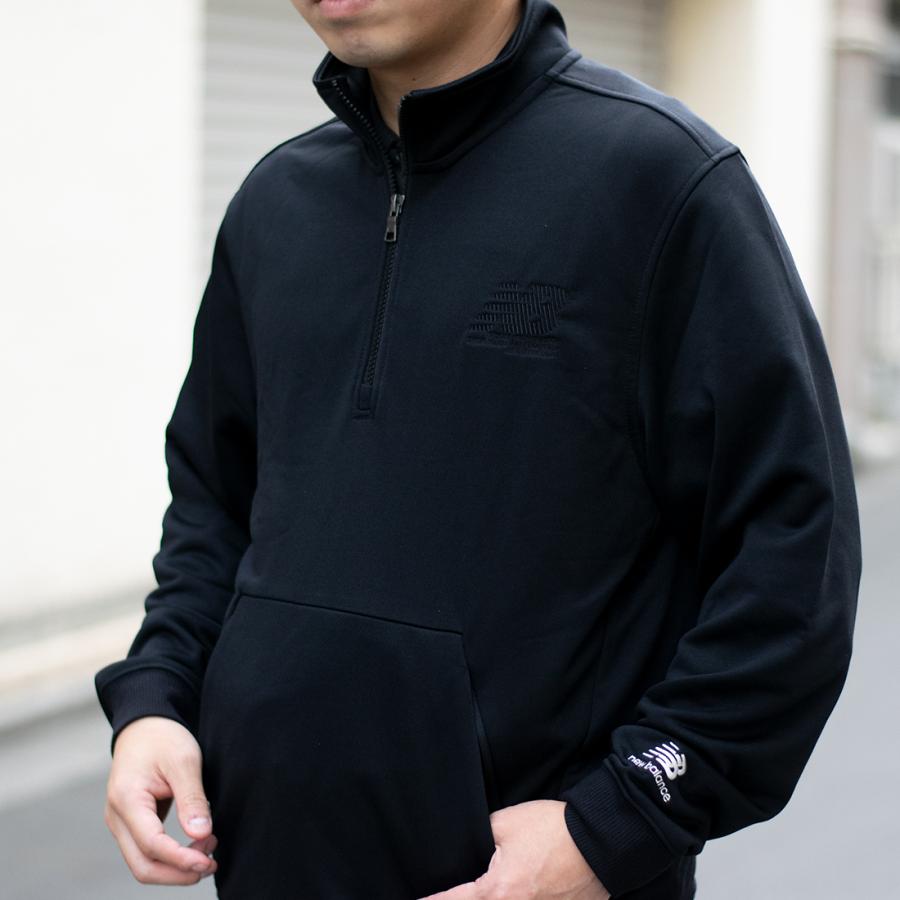 New Balance（ニューバランス） スウェット ハーフジップ メンズ