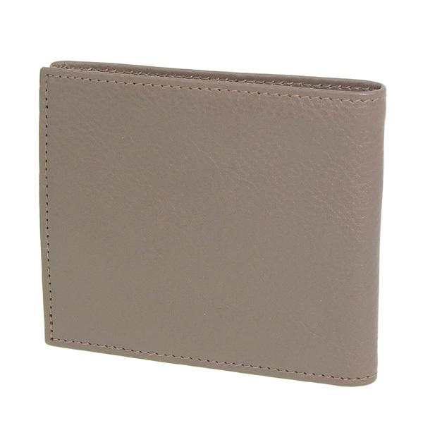 IL BISONTE（イルビゾンテ） 財布 折財布 二つ折り レザー グレー