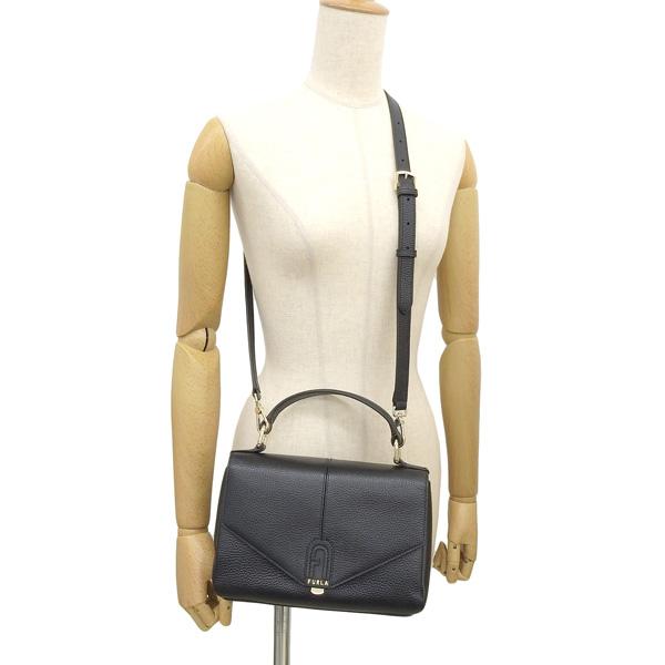 極美品✨FURLA フルラ　ダナエ　2WAY　ショルダーバッグ　ブラック FURLA フルラ ショルダーバッグ/バケットバッグ/クロスボディ