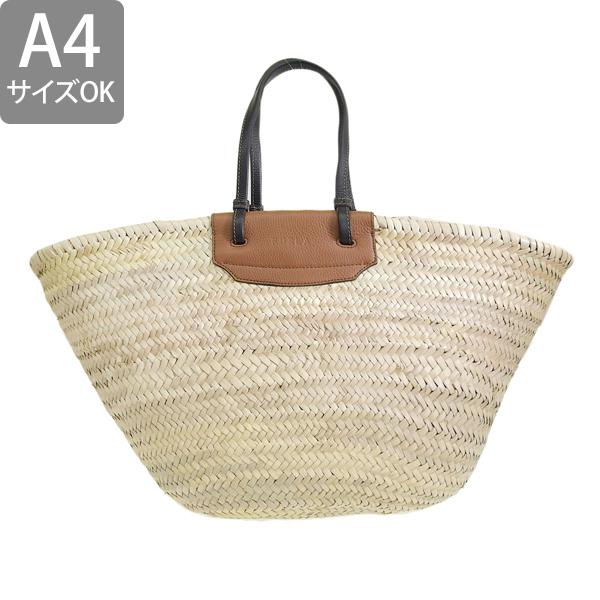 FURLA（フルラ） トートバッグ ストロー かごバッグ カゴ バスケット