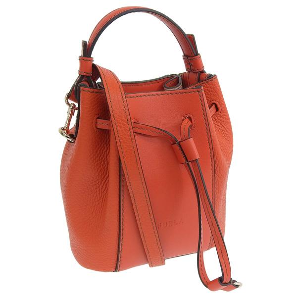 特価フルラ FURLA MIASTELLA MINI BUCKET BAG 16 バッグ ショルダーバッグ ハンドバッグ 2WAY オレンジ レディース wb00592
