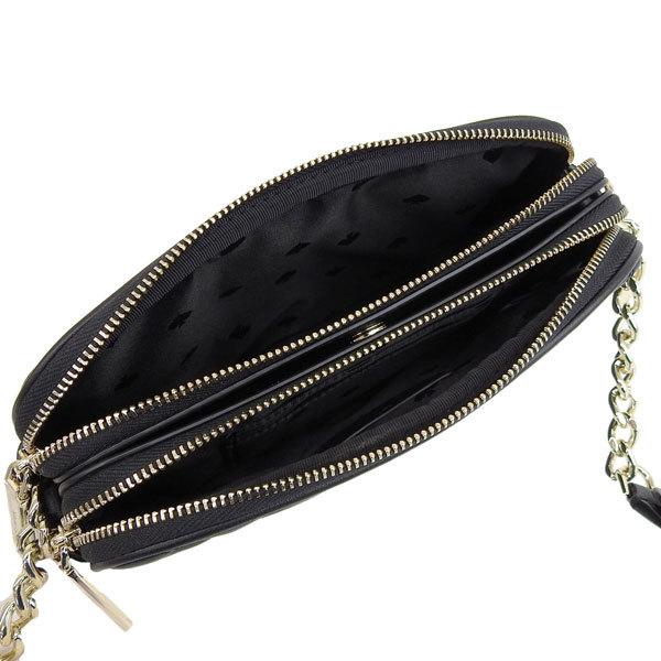 新品 ケイトスペード kate spade ショルダーバッグ DOUBLE ZIP MINI CROSSBODY ブラック ケイトスペードニューヨーク kate spade new york ショルダーバッグ