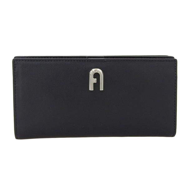 FURLA（フルラ） FURLA MOON LONG BIFOLD 長財布 財布 レザー NERO