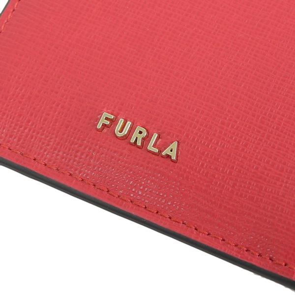 red FURLA ブラック 名刺入れ FURLA（フルラ） FURLA BABYLON M CARD CASE カードケース 名刺入れ