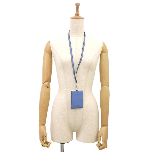 FURLA（フルラ） 定期入れ レディース パスケース レザー ブルー LINDA