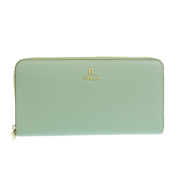 FURLA（フルラ） 財布 レディース 長財布 グリーン カメリア CAMELIA