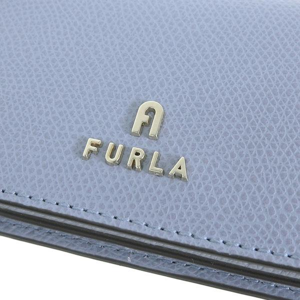 FURLA（フルラ） 名刺入れ レディース カードケース レザー ブルー