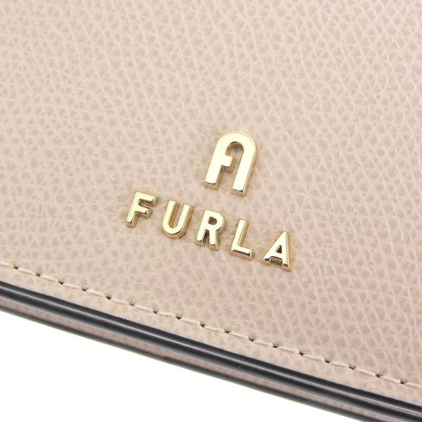 FURLA（フルラ） 名刺入れ レディース カードケース レザー ベージュ