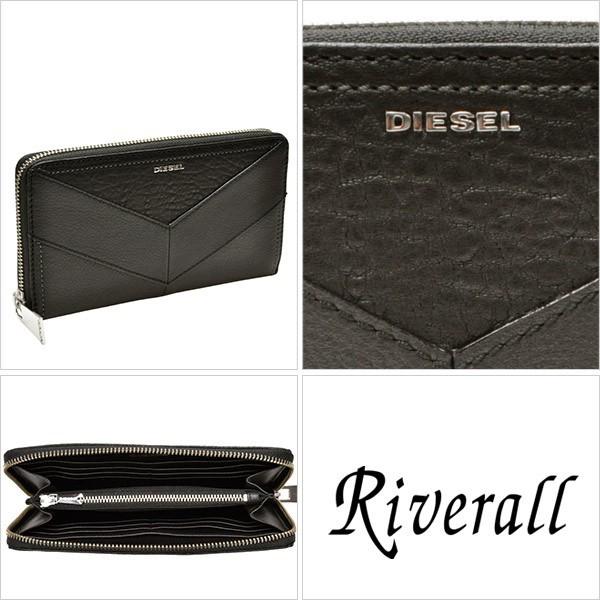 DIESEL　ディーゼル　財布　STUDSAROUND GRANAT DIESEL（ディーゼル） 財布 DIESEL GRANATO メンズ ラウンドファスナー
