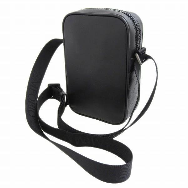 EMPORIO ARMANI / ショルダーバッグ/レザー/BLK/総柄/Y4M230 EMPORIO ARMANI エンポリオアルマーニ バッグ ショルダーバッグ 斜