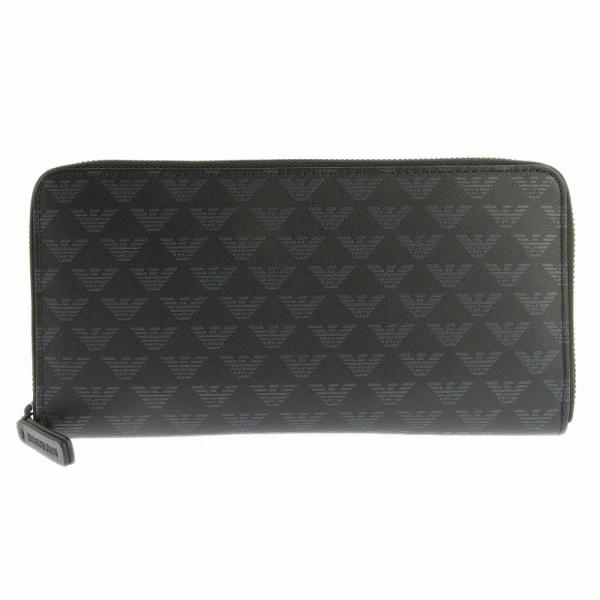 EMPORIO ARMANI エンポリオアルマーニ 長財布 ラウンドファスナー