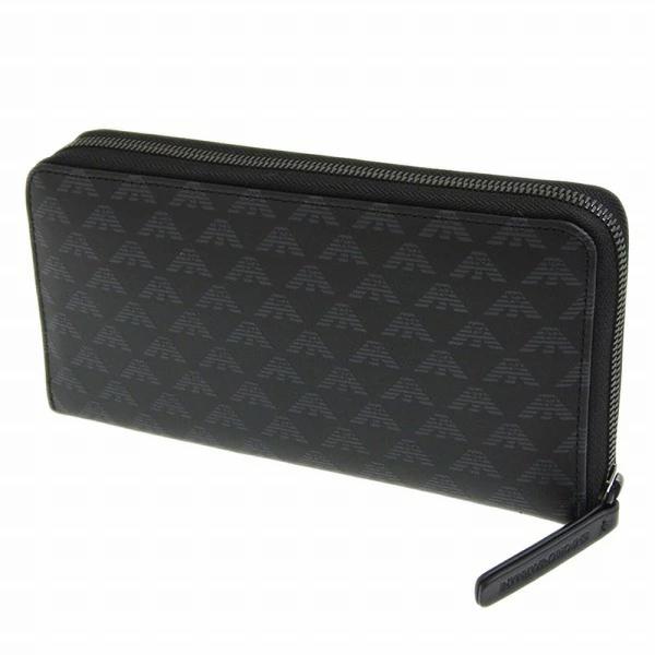 EMPORIO ARMANI エンポリオアルマーニ 長財布 ラウンドファスナー