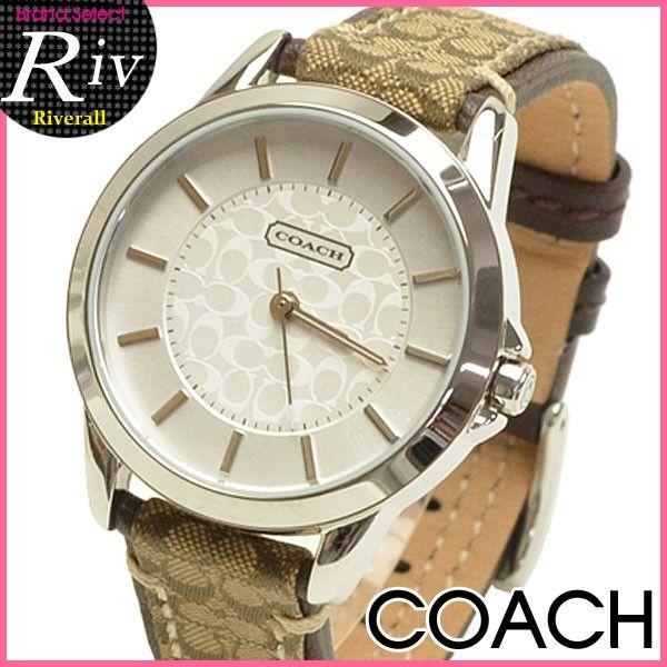 COACH コーチ ニュー クラシック シグネチャー 腕時計 レディース コーチ 1450｜riverall