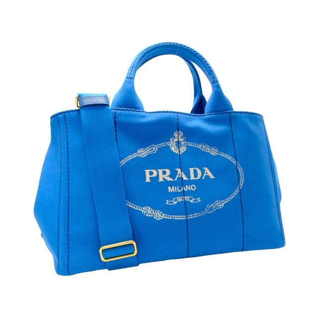 プラダ PRADA バッグ ショルダーバッグ 2way カナパ ライトブルー キャンバス 1bg642canapa-azzu M｜riverall｜02