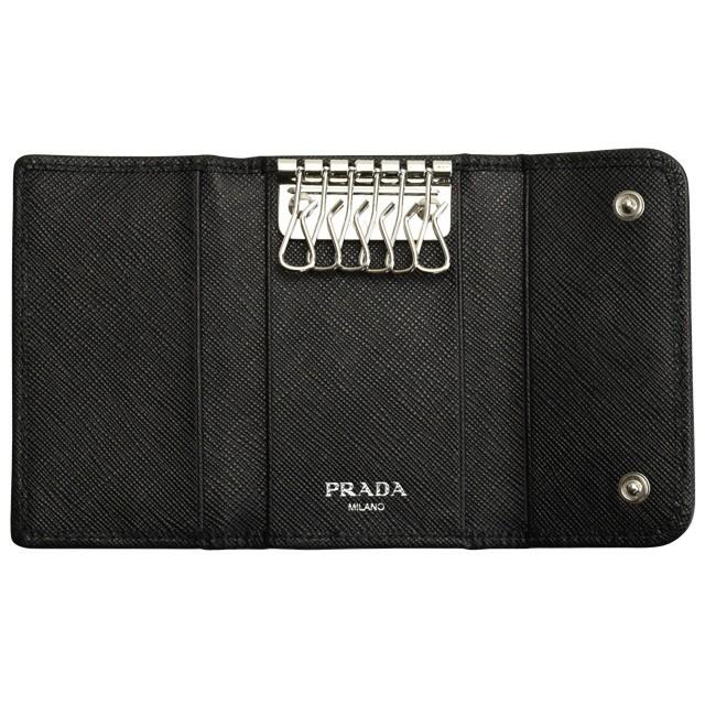 プラダ PRADA キーケース 6連 メンズ アウトレット 1pg222