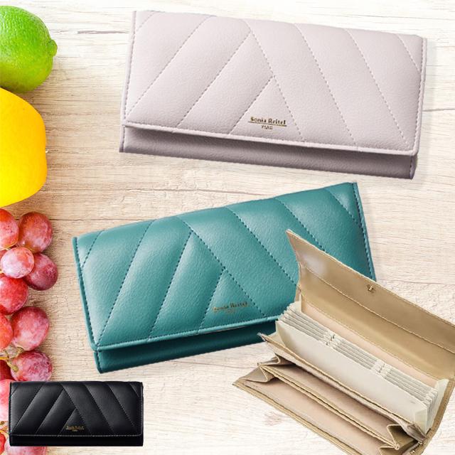 RINRE 【特別プライス】財布 レディース長財布 さいふ カード縦入れ 