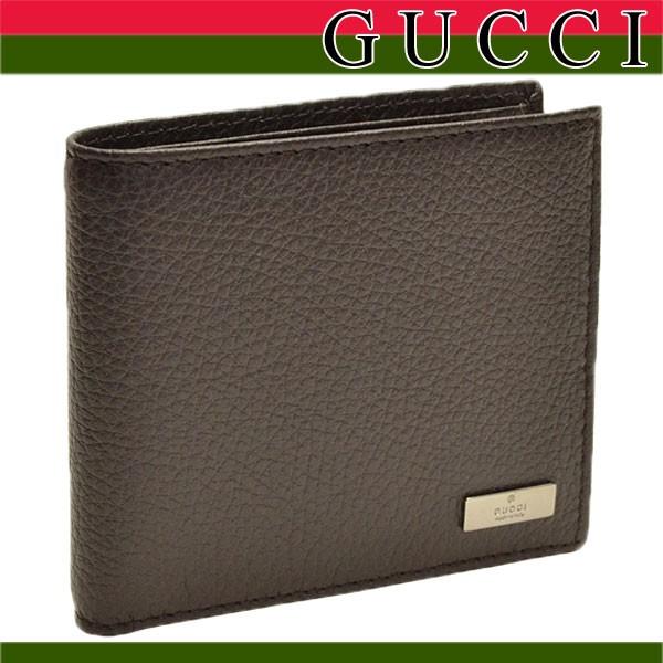 【18時〜翌9時P5％還元】グッチ 財布 GUCCI メンズ 二つ折り財布 札入れ GUCCIグッチ 231846 アウトレット レディース