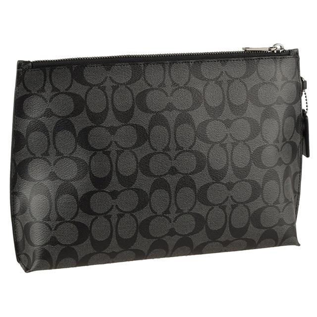COACH（コーチ） セカンドバッグ クラッチバッグ メンズ シグネチャー