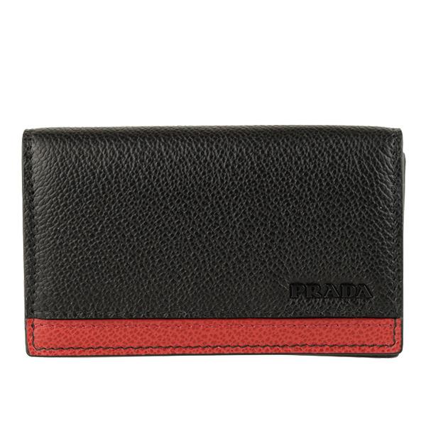 人気ブランド プラダ Prada カードケース 名刺入れ メンズ バイカラー アウトレット 2mc122vigl 安いそれに目立つ Www Kslcity Com My