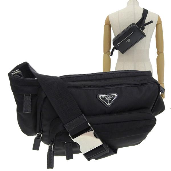 10 ポイント還元28日24時まで バッグ プラダ バッグ ボディバッグ Prada ボディ