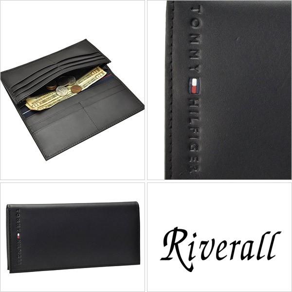 トミーヒルフィガー TOMMY HILFIGER 財布 二つ折り長財布 メンズ 31TL19X006｜riverall｜02