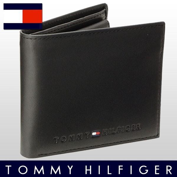 【6日9時までP10％還元】トミーヒルフィガー TOMMY HILFIGER 財布 二つ折り メンズ 31TL25X005