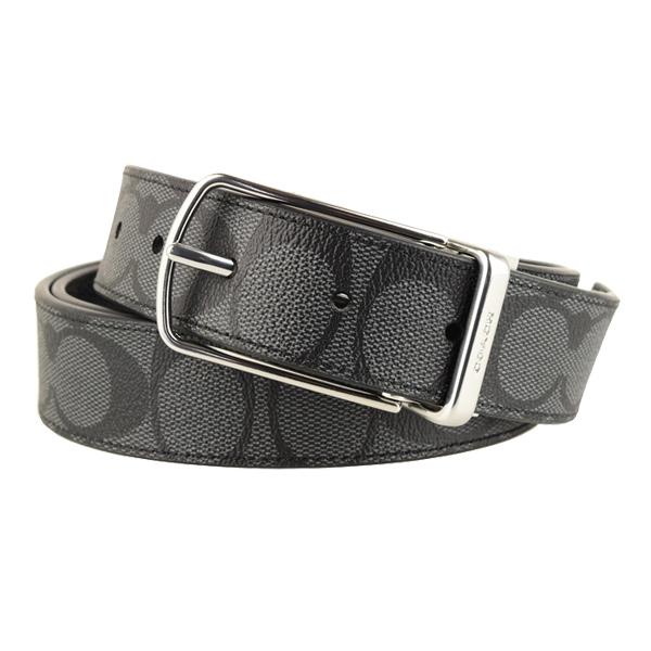 高い素材 最大3000円オフクーポン配布中 コーチ Coach ベルト メンズ シグネチャー アウトレット 321 日本製 Mahy Almahy Ae