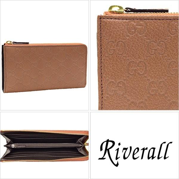 グッチ GUCCI 二つ折り長財布 メンズ GG グッチシマ L字ファスナー 332747 アウトレット レディース｜riverall｜02