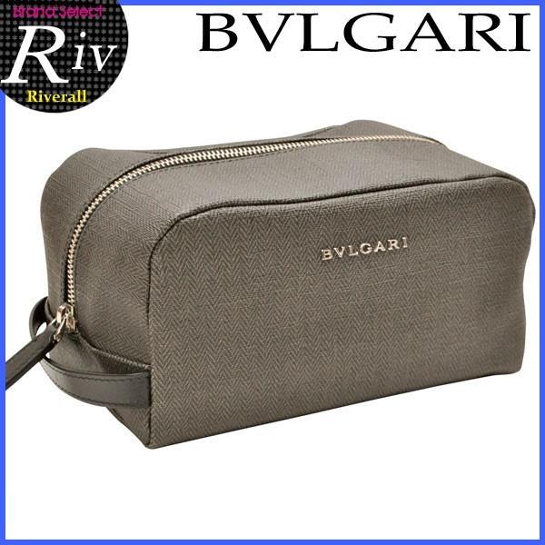 BVLGARI ブルガリ ポーチ セカンドバッグ BVLGARI（ブルガリ） ポーチ メンズ トラベルポーチ セカンドバッグ