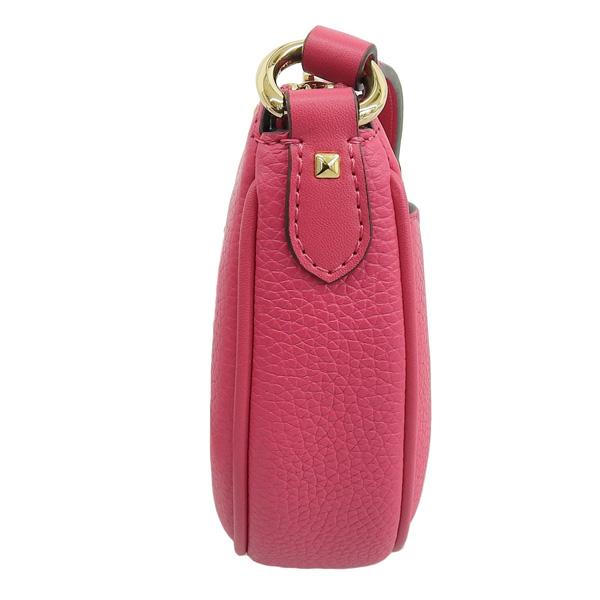 【美品】大人気 マイケルコース クロスボディバッグ ショルダーバッグ 赤ピンク色 MICHAEL KORS（マイケルコース） バッグ レディース ショルダーバッグ