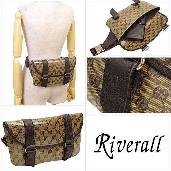 グッチ バッグ GUCCI ヒップバッグ ボディバッグ ウエストポーチ メンズ 374617｜riverall｜02