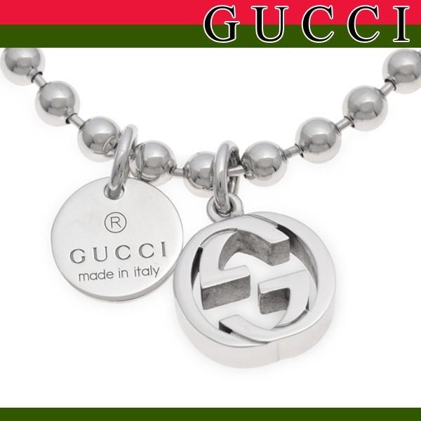 グッチ GUCCI　ネックレス メンズ 390992j84000702｜riverall