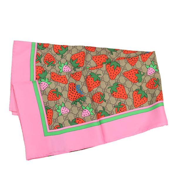 安いそれに目立つ 1000円オフクーポン開催中 グッチ Gucci スカーフ いちご アウトレット 偉大な Www Tiebreak Fr
