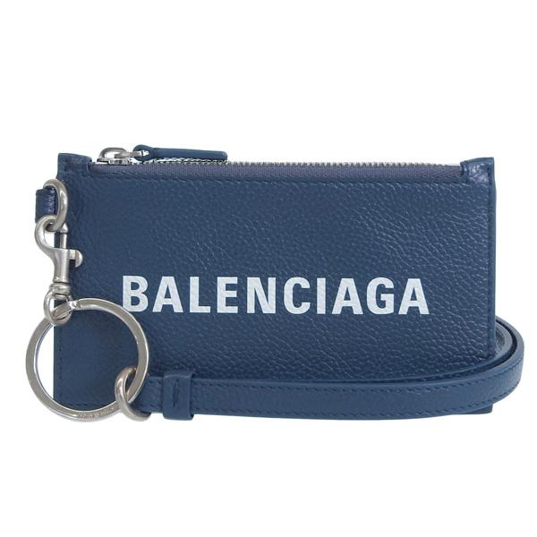 バレンシアガ  メンズ レディース カードケース アウトレット レザー ネイビー 5945481IZI34490 BALENCIAGA｜riverall｜02