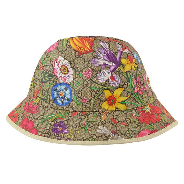 人気ブラドン GUCCI グッチ キッズ 花柄ハット M54 ⭐︎新品未使用