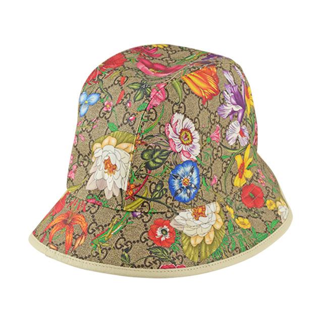 20時〜24時P10％還元】グッチ GUCCI 帽子 ハット レディース 花柄