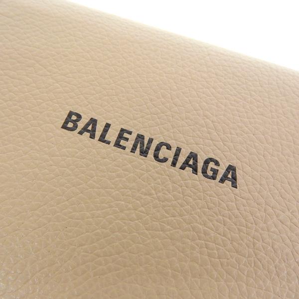 バレンシアガ 財布 三つ折り レディース アウトレット 折財布 ミニ財布 ベージュ 6557431IZI32760 BALENCIAGAの画像
