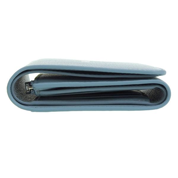 BALENCIAGA Bleu Gris 三つ折り財布 BALENCIAGA（バレンシアガ） 財布 三つ折り ミニ財布 ブルーグレー 小物