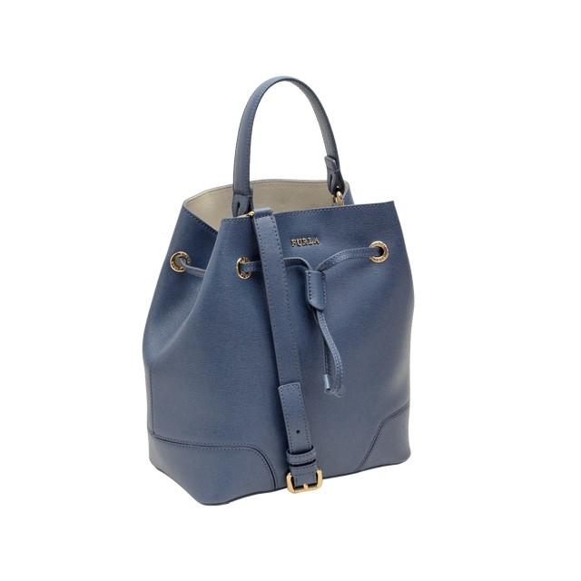 フルラ バッグ FURLA ショルダーバッグ 斜めがけ 2way STACY S DRAWSTRING ブルー BLU COBALTO 16W SAFFIANO 825437｜riverall｜02