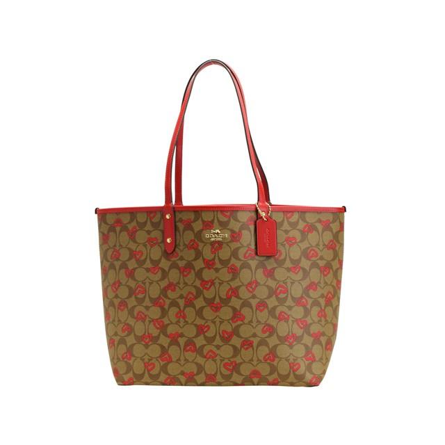 7日9時までP10％還元】コーチ バッグ COACH トートバッグ リバーシブル