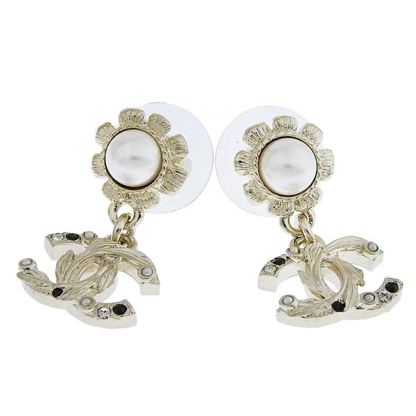 【並行輸入品】【数量限定セール】シャネル アクセサリー レディース ピアス シルバー AB9639B09609NL143 CHANELの画像