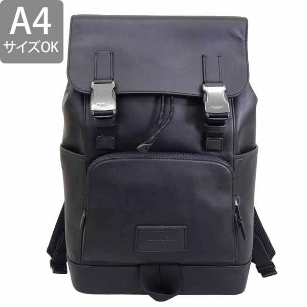 コーチ バッグ バックパック リュック リュックサック メンズ アウトレット レザー ブラック C2710QBBK COACH｜riverall｜02